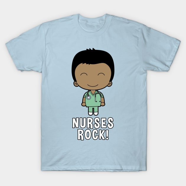 Nurse Rock! T-Shirt by Markaneu